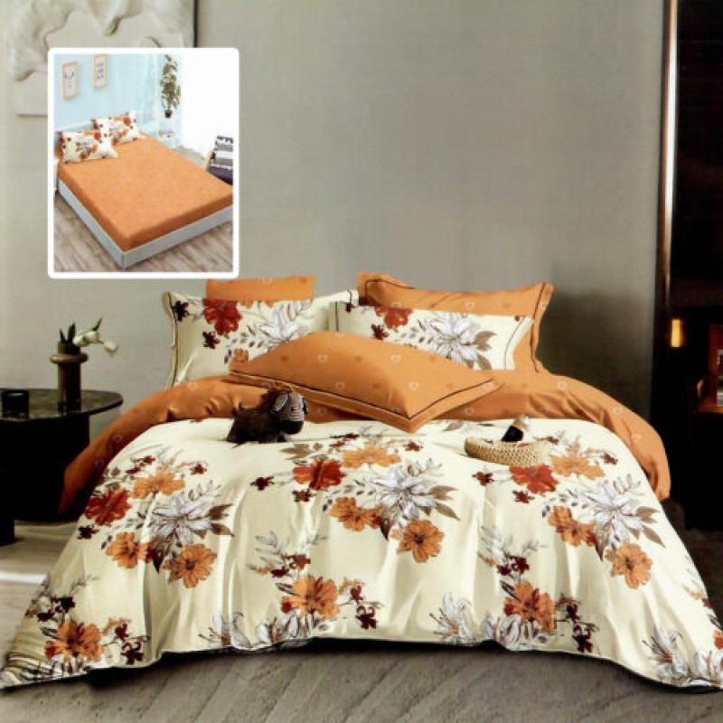 LENJERIE FINET 6 PIESE CU HUSĂ – 160×200 ȘI 180×200 (HF6P283)